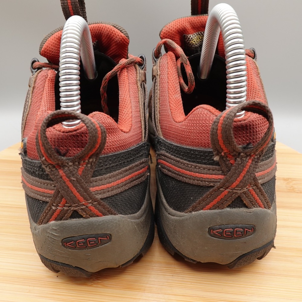 KEEN ESD Utility Shoes‎ Women's 6.5 ASTM F2892-11 Steel Toe Work Shoe Brown - Picture 4 of 9
